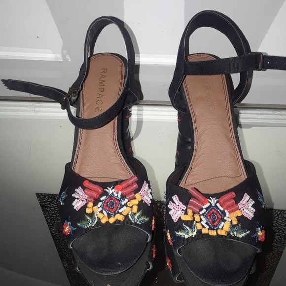 Beaded Block Heels! - Picture 6 of 6